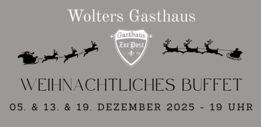 Termine Weichnachtliches Buffet 2025